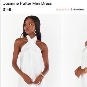 Show me your mumu jasmine halter dress
